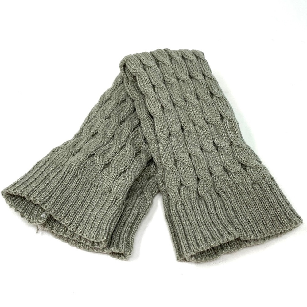 Bundle Of 3 Pack Lady’s Leg Warmers Knee High Knit Crochet.